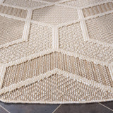 Safavieh Global 6'-7" x 6'-7" Rug in Beige / Ivory