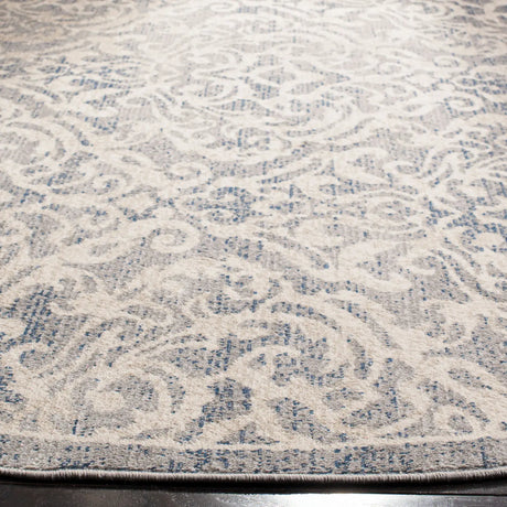 Safavieh Brentwood 5'-0" x 5'-0" Rug in Light Grey / Blue