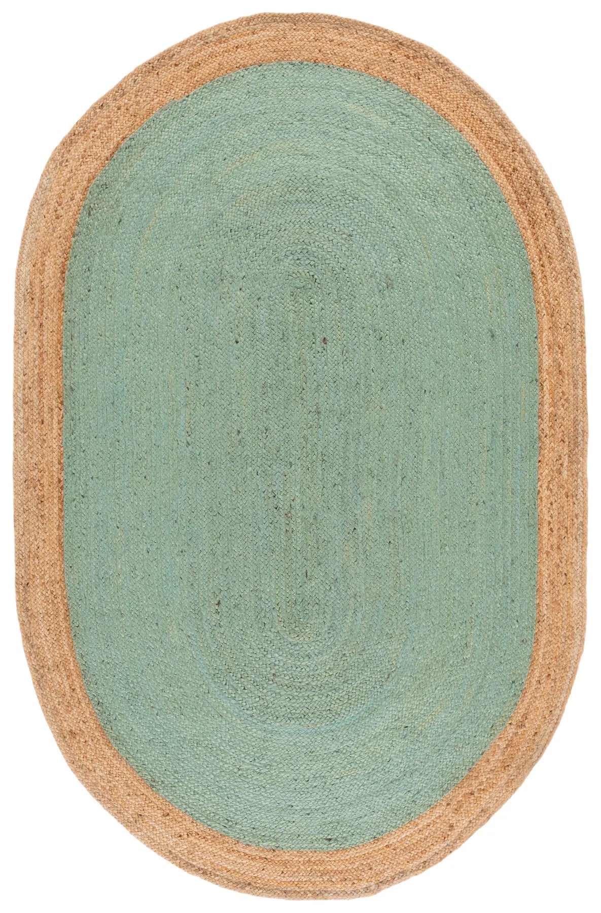 Safavieh Natural Fiber 5'-0" x 8'-0" Rug in Aqua / Natural