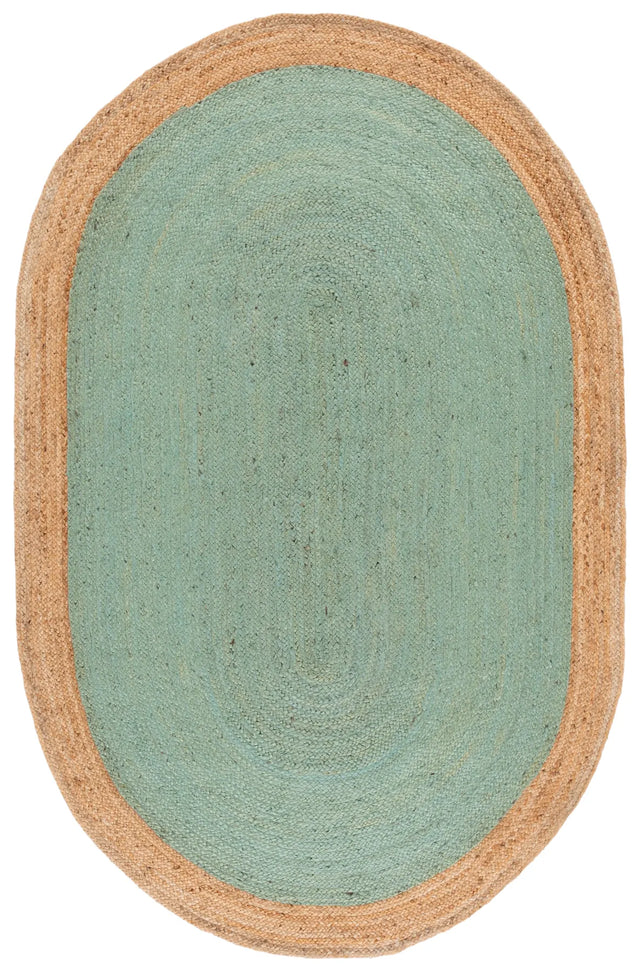 Safavieh Natural Fiber 5'-0" x 8'-0" Rug in Aqua / Natural
