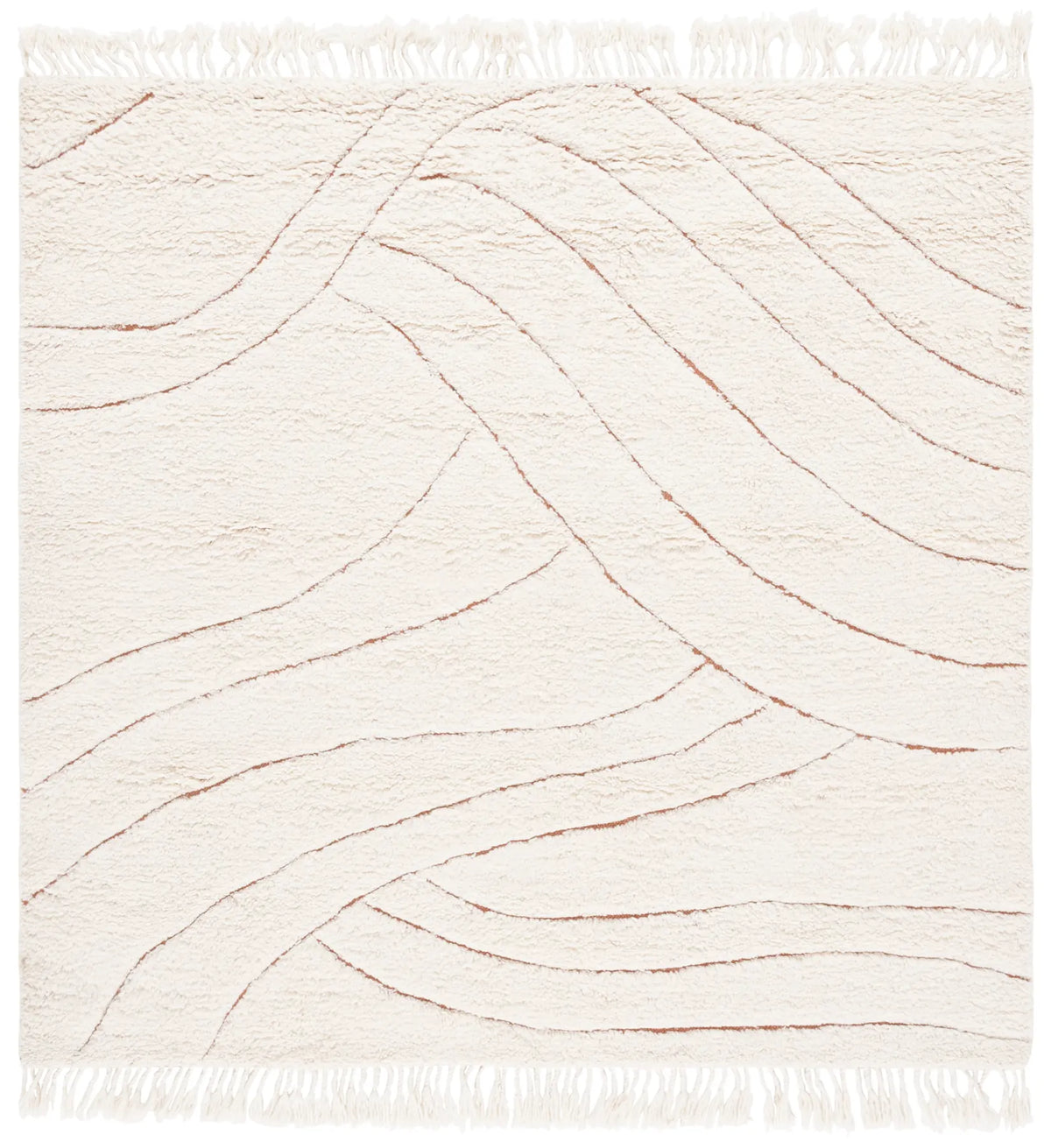 Safavieh Vermont 6'-0" x 6'-0" Rug in Ivory
