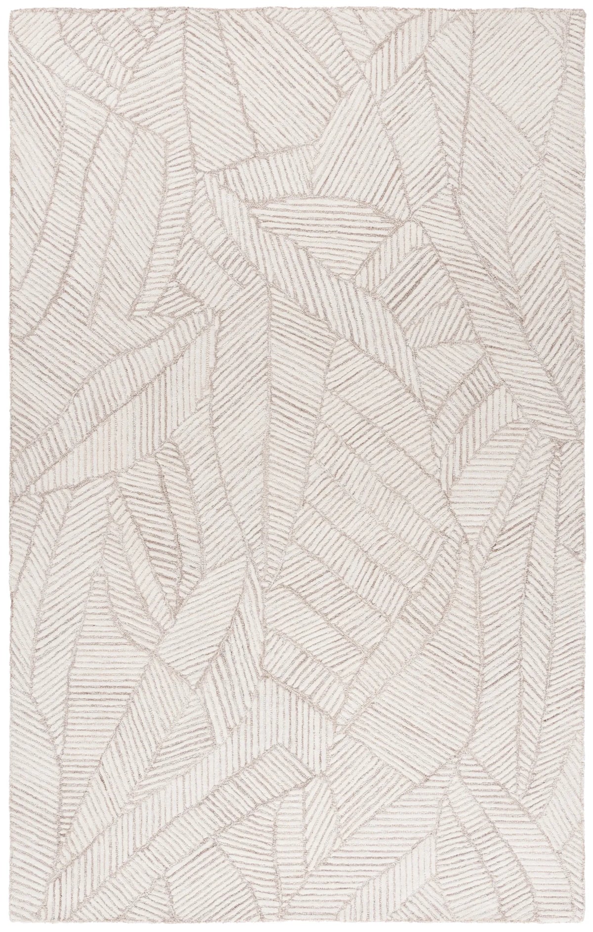 Safavieh Ebony 4'-0" x 6'-0" Rug in Beige / Ivory