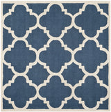 Safavieh Cambridge 6'-0" x 6'-0" Rug in Navy / Ivory