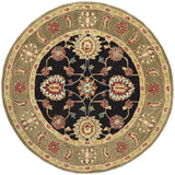 Safavieh Anatolia 6'-0" x 6'-0" Rug in Black / Green