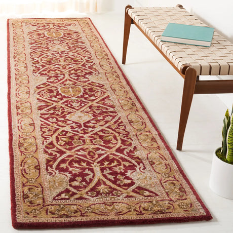 Safavieh Persian Legend 2'-6" x 10'-0" Rug in Red / Gold