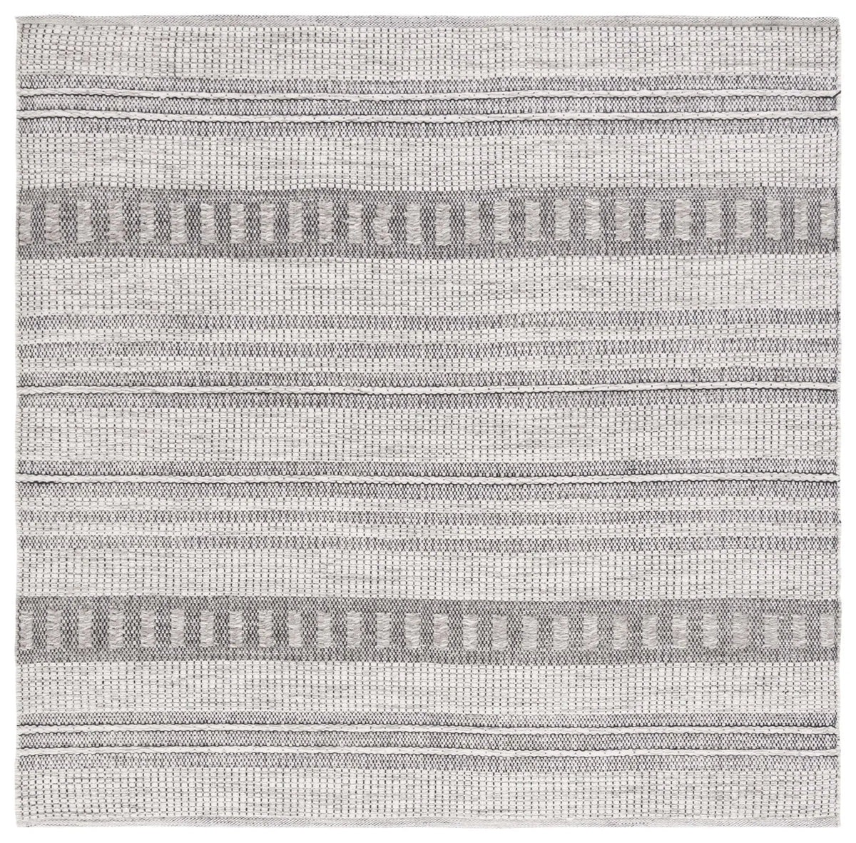 Safavieh Natura 6'-0" x 6'-0" Rug in Grey / Black