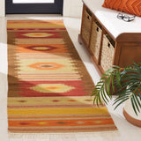 Safavieh Kilim 2'-3" x 10'-0" Rug in Brown / Multi