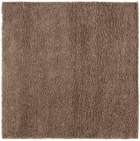 Safavieh Sga-Athens Shag 6'-7" x 6'-7" Rug in Taupe