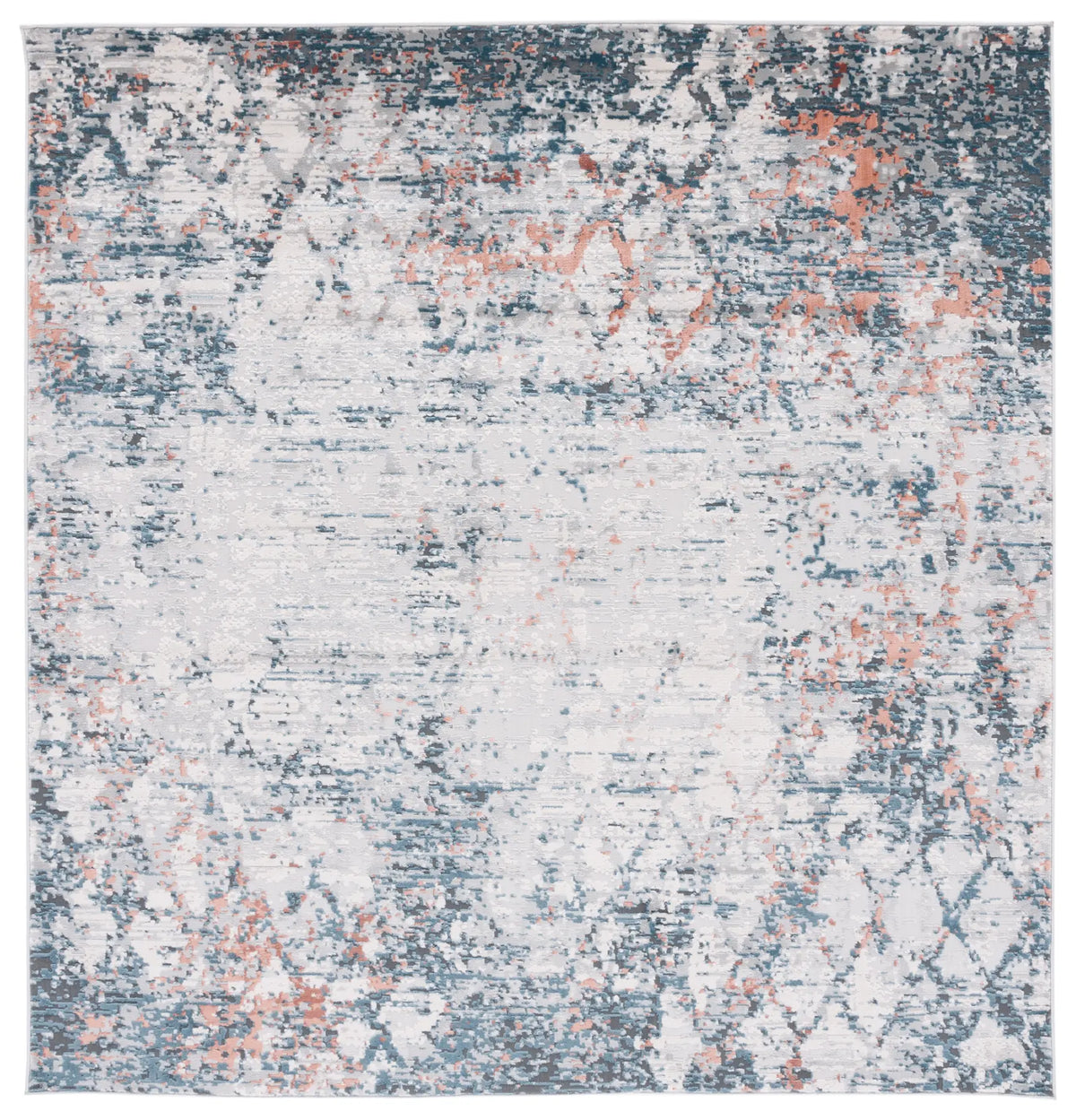 Safavieh Invista 6'-7" x 6'-7" Rug in Grey / Beige