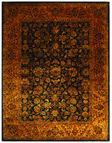 Safavieh Golden Jaipur 9'-6" x 13'-6" Rug in Black / Gold