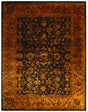 Safavieh Golden Jaipur 9'-6" x 13'-6" Rug in Black / Gold