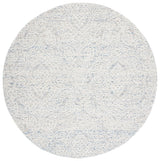 Safavieh Metro 6'-0" x 6'-0" Rug in Light Blue / Ivory