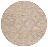 Safavieh Kilim 7'-0" x 7'-0" Rug in Blue / Natural