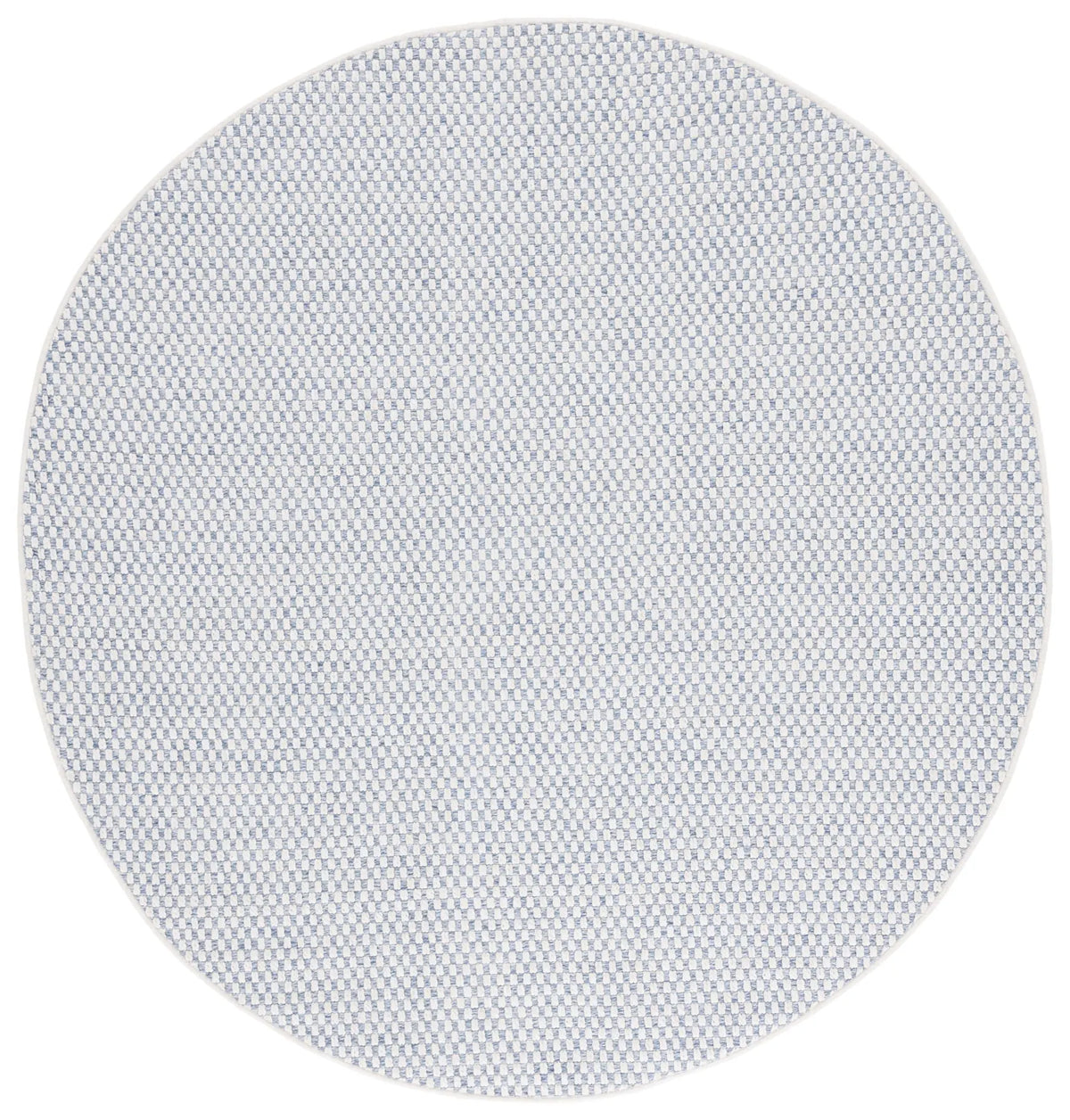 Safavieh Sisal All-Weather 6'-7" x 6'-7" Rug in Blue / Ivory