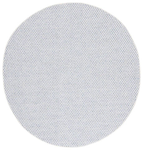 Safavieh Sisal All-Weather 6'-7" x 6'-7" Rug in Blue / Ivory