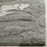 Safavieh Florida Shag 5'-3" x 7'-6" Rug in Grey / Beige