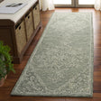 Safavieh Metro 2'-3" x 8'-0" Rug in Green / Ivory