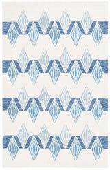 Safavieh Metro 4'-0" x 6'-0" Rug in Ivory / Blue