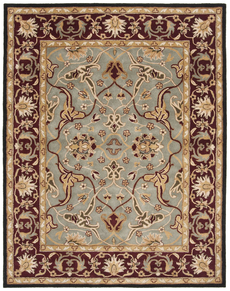 Safavieh Heritage 9'-6" x 13'-6" Rug in Light Blue / Red