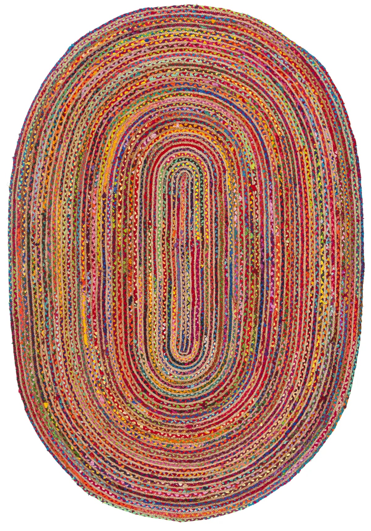Safavieh Cape Cod 6'-0" x 9'-0" Rug in Red / Multi
