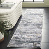 Safavieh Alenia 100 2'-0" x 8'-0" Rug in Grey / Beige
