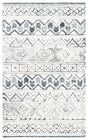 Safavieh Roslyn 3'-0" x 5'-0" Rug in Black / Ivory
