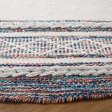 Safavieh Montauk 6'-0" x 6'-0" Rug in Beige / Blue