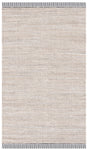 Safavieh Rag Rug 4'-0" x 6'-0" Rug in Ivory / Black