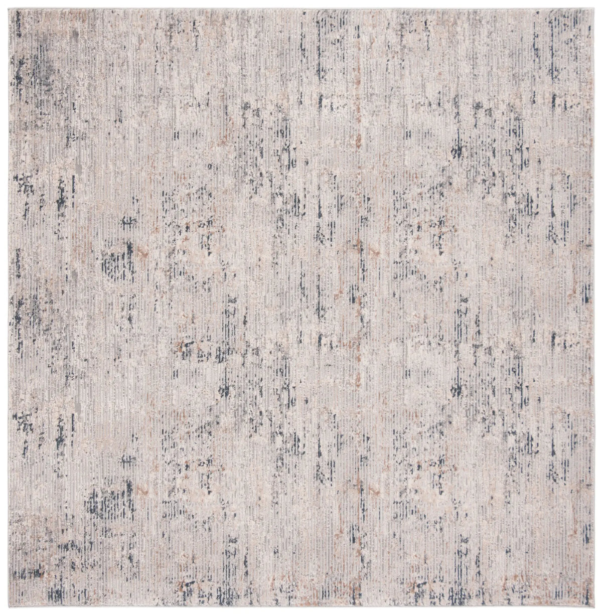 Safavieh Invista 6'-7" x 6'-7" Rug in Cream / Charcoal