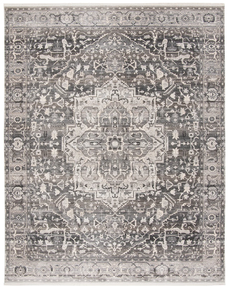 Safavieh Vintage Persian 6'-0" x 9'-0" Rug in Grey / Charcoal