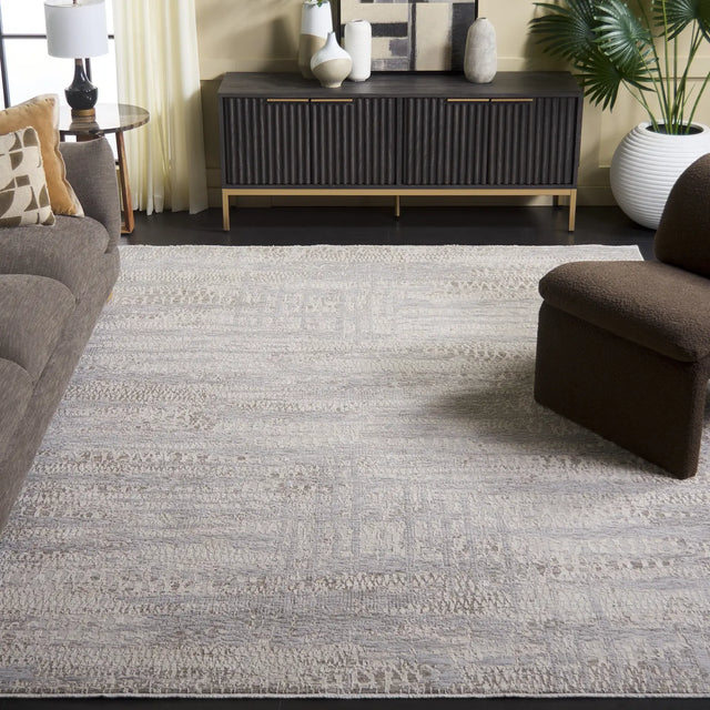 Safavieh Palmer 10'-0" x 13'-0" Rug in Grey / Ivory