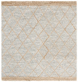 Safavieh Natural Fiber 6'-0" x 6'-0" Rug in Grey / Bleach