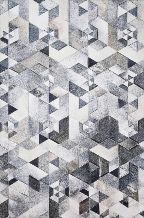 Loloi Maddox Mad-03 Grey / Ivory Rugs - main flat
