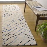 Safavieh Metro 2'-3" x 9'-0" Rug in Grey / Blue