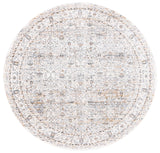 Safavieh Moondust 600 6'-0" x 6'-0" Rug in Ivory / Grey
