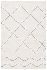 Safavieh Kenya 4'-0" x 6'-0" Rug in Ivory / Grey