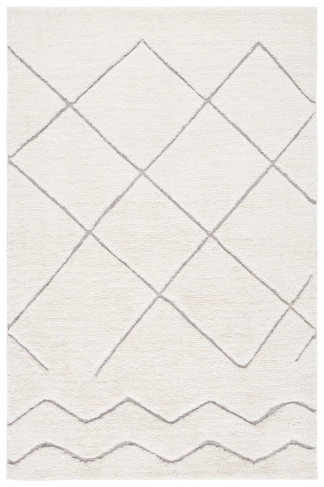 Safavieh Kenya 4'-0" x 6'-0" Rug in Ivory / Grey