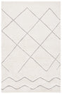 Safavieh Kenya 4'-0" x 6'-0" Rug in Ivory / Grey