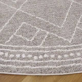 Safavieh Jade 100 6'-7" x 6'-7" Rug in Beige / Ivory