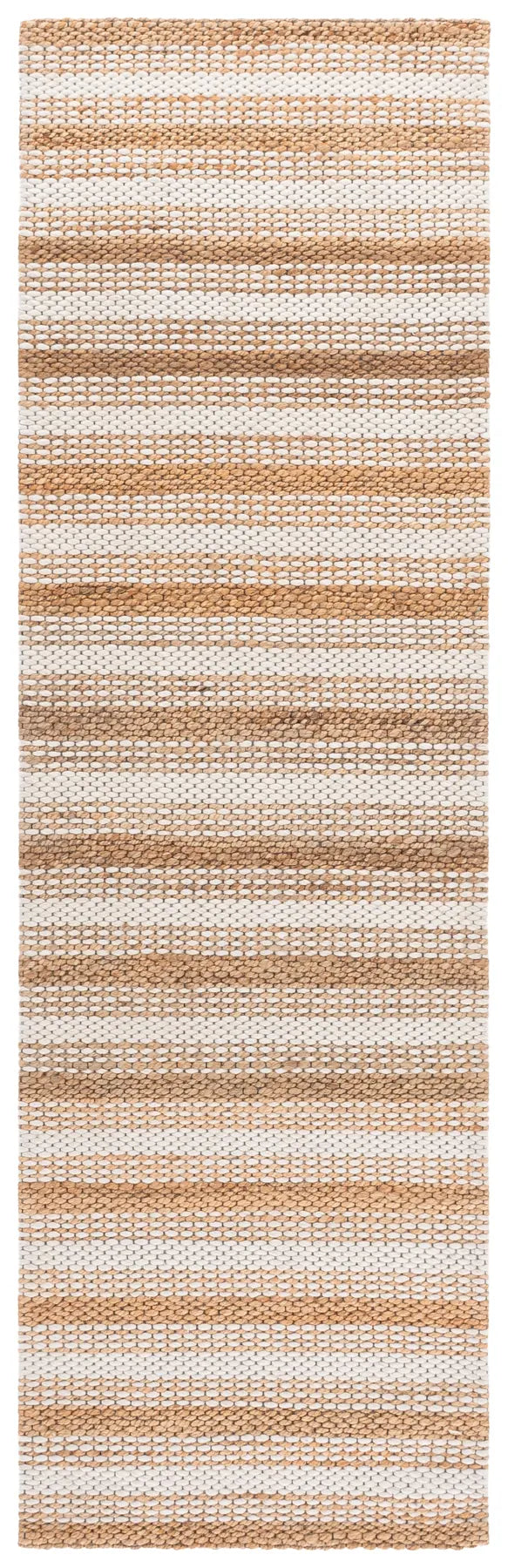 Safavieh Natural Fiber 2'-3" x 8'-0" Rug in Ivory / Brown