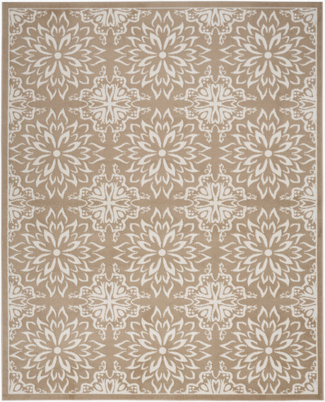 Nourison Jubilant Jub06 Taupe Area Rug