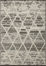 Loloi Fabian Fab-03 Charcoal/Ivory Rug - main flat