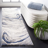 Safavieh Petra 2'-3" x 8'-0" Rug in Light Beige / Blue