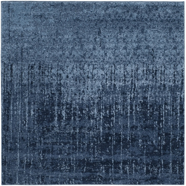 Safavieh Retro 6'-0" x 6'-0" Rug in Light Blue / Blue