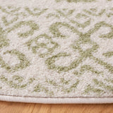 Safavieh Tulum 6'-7" x 6'-7" Rug in Ivory / Sage