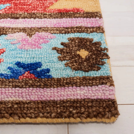 Safavieh Aspen 4'-0" x 6'-0" Rug in Gold / Blue