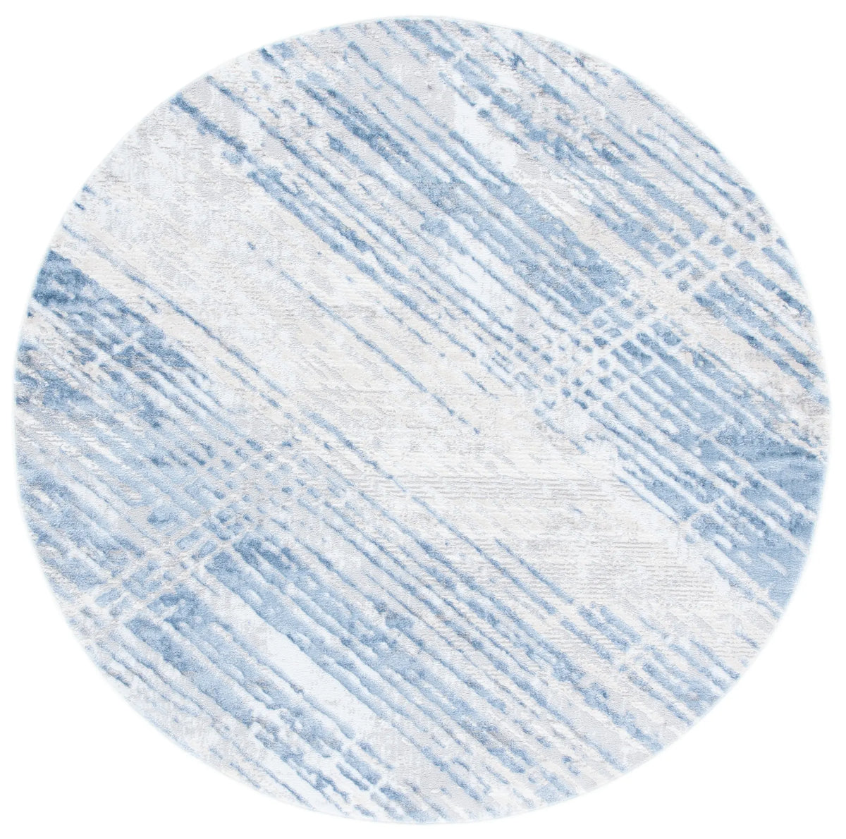 Safavieh Amelia 700 6'-7" x 6'-7" Rug in Ivory / Grey