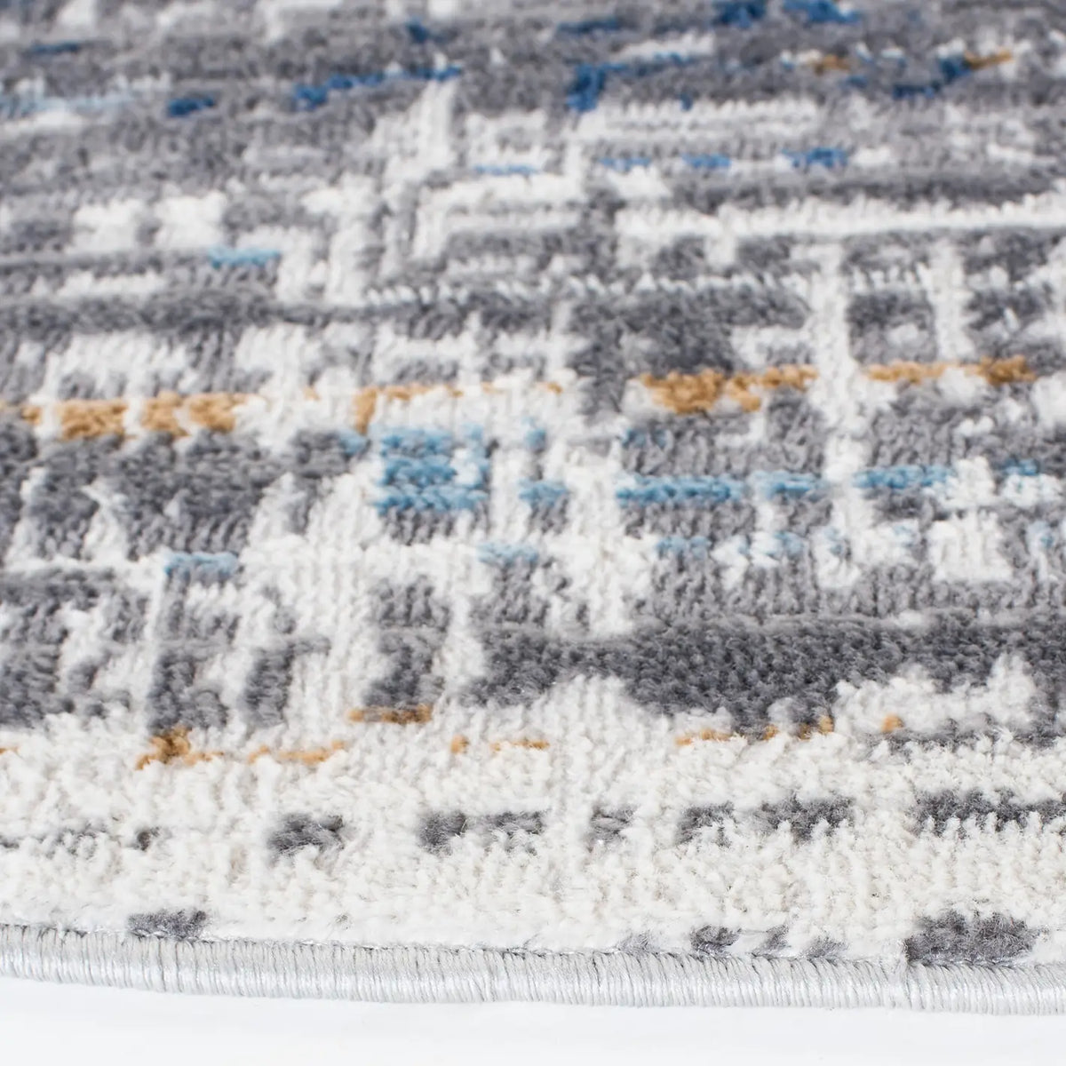 Safavieh Shivan 100 6'-7" x 6'-7" Rug in Light Grey / Blue