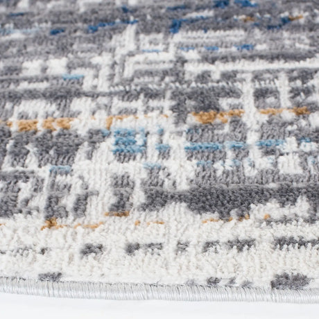 Safavieh Shivan 100 6'-7" x 6'-7" Rug in Light Grey / Blue