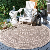 Safavieh Global 6'-7" x 6'-7" Rug in Beige / Light Beige